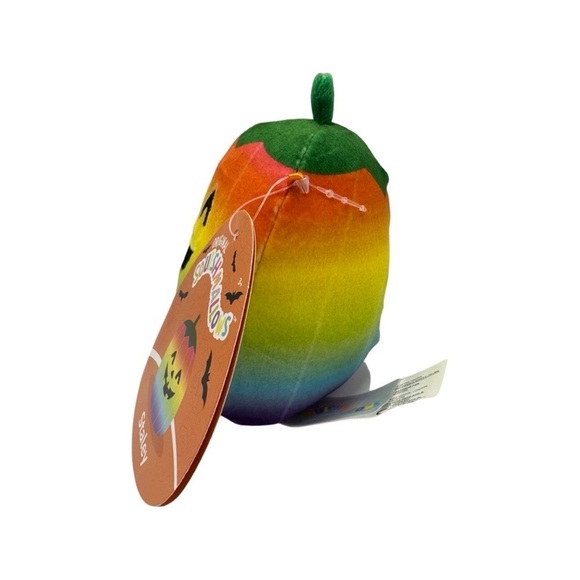 NWT Squishmallows Staley the Rainbow Pumpkinβ 4β - Picture 2 of 9